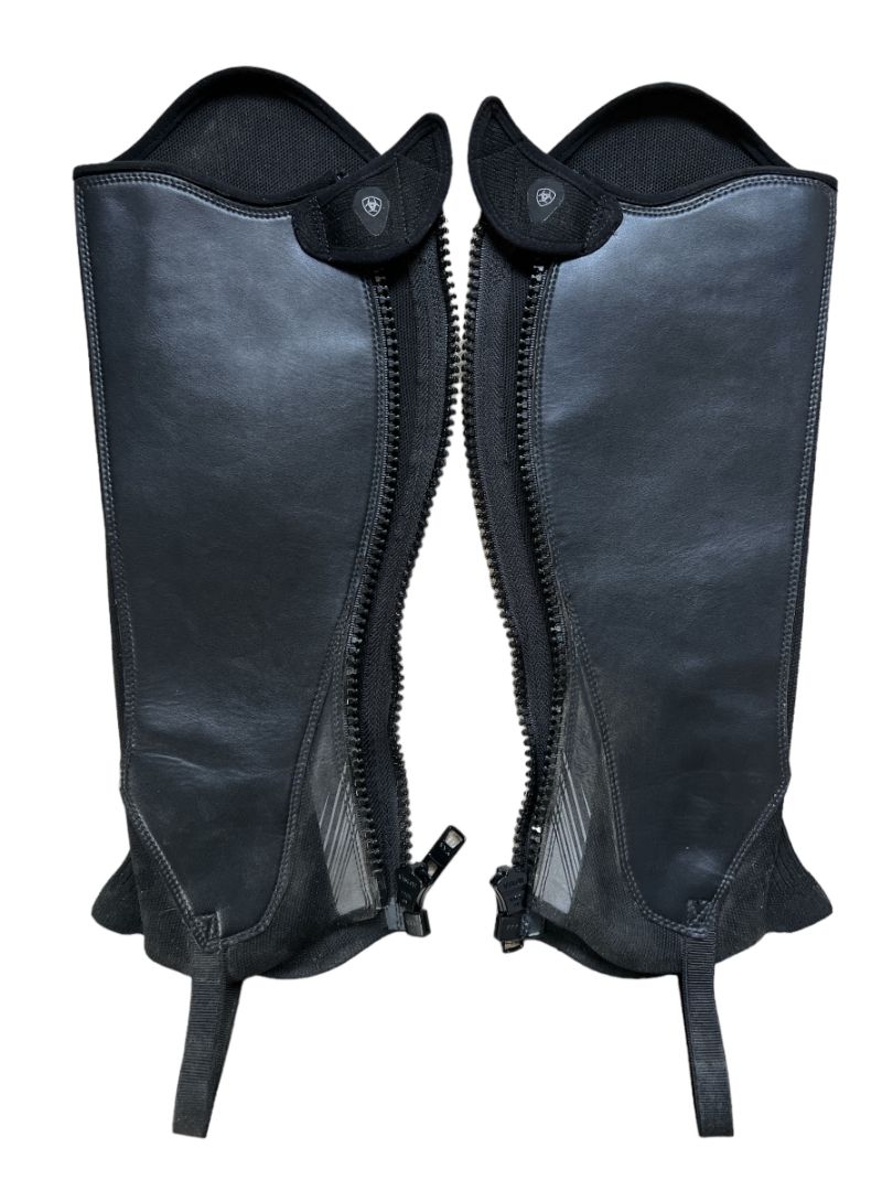 Ariat Women's Ascent Half Chap - Black Size Small / Short