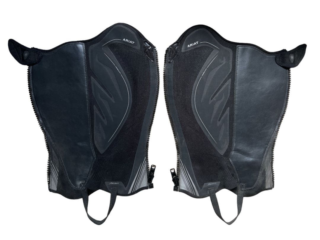 Ariat Women's Ascent Half Chap - Black Size Small / Short