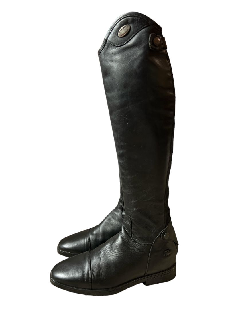 Parlanti Denver Classic Tall Dress Boots Black Size 41 MH+