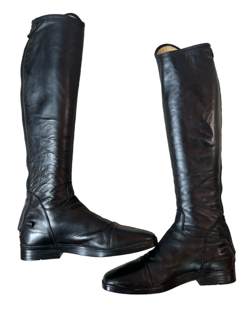 Parlanti Denver Classic Tall Dress Boots Black Size 41 MH+