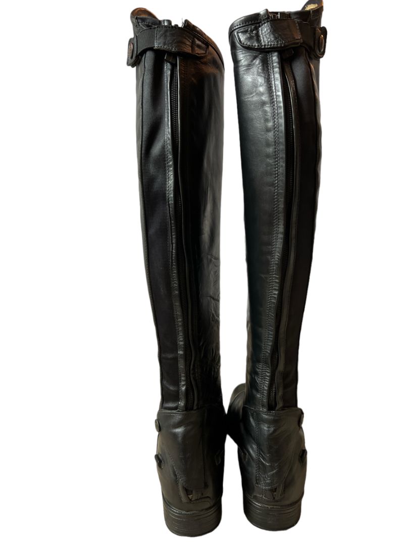 Parlanti Denver Classic Tall Dress Boots Black Size 41 MH+