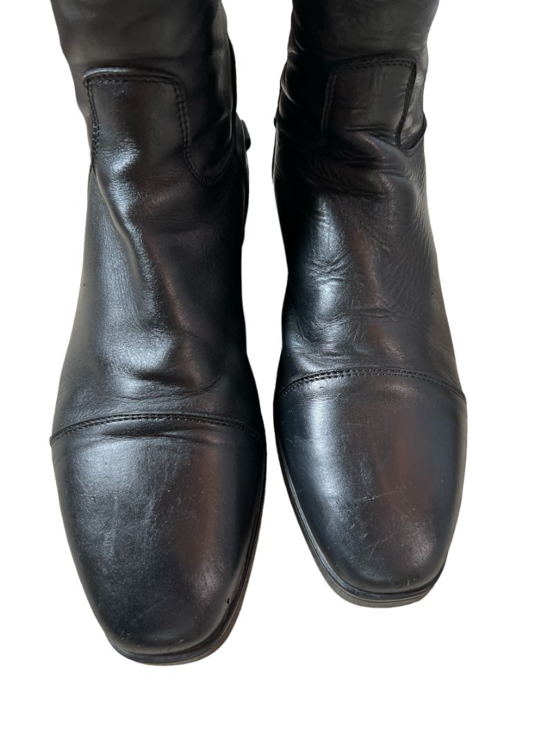 Parlanti Denver Classic Tall Dress Boots Black Size 41 MH+