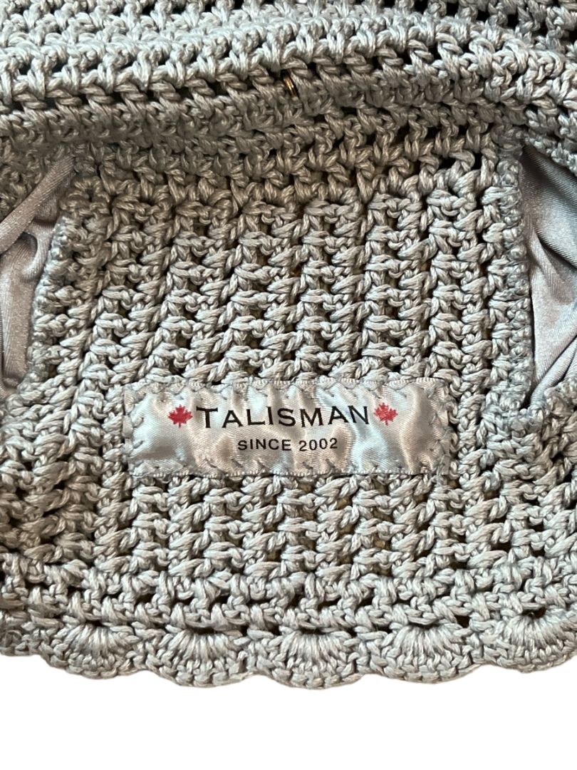 Talisman Custom Bonnet - Horse Size / Light Grey Pink