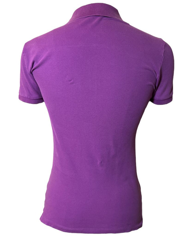 Polo Ralph Lauren Women's Slim Fit Stretch Polo Shirt - Size Small / Paloma Purple