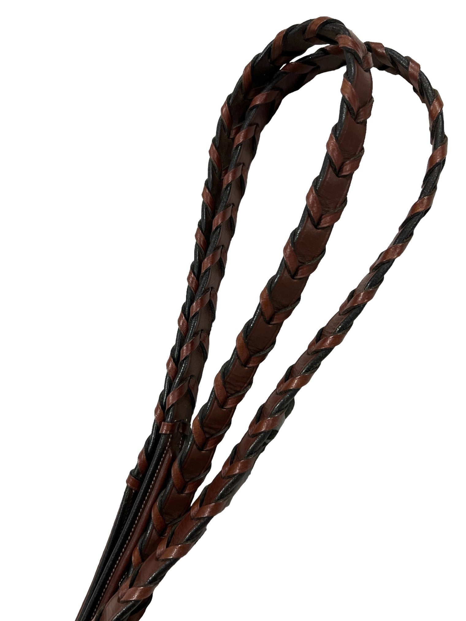 Beval Fancy Stitch Bridle & Reins- Cob Size