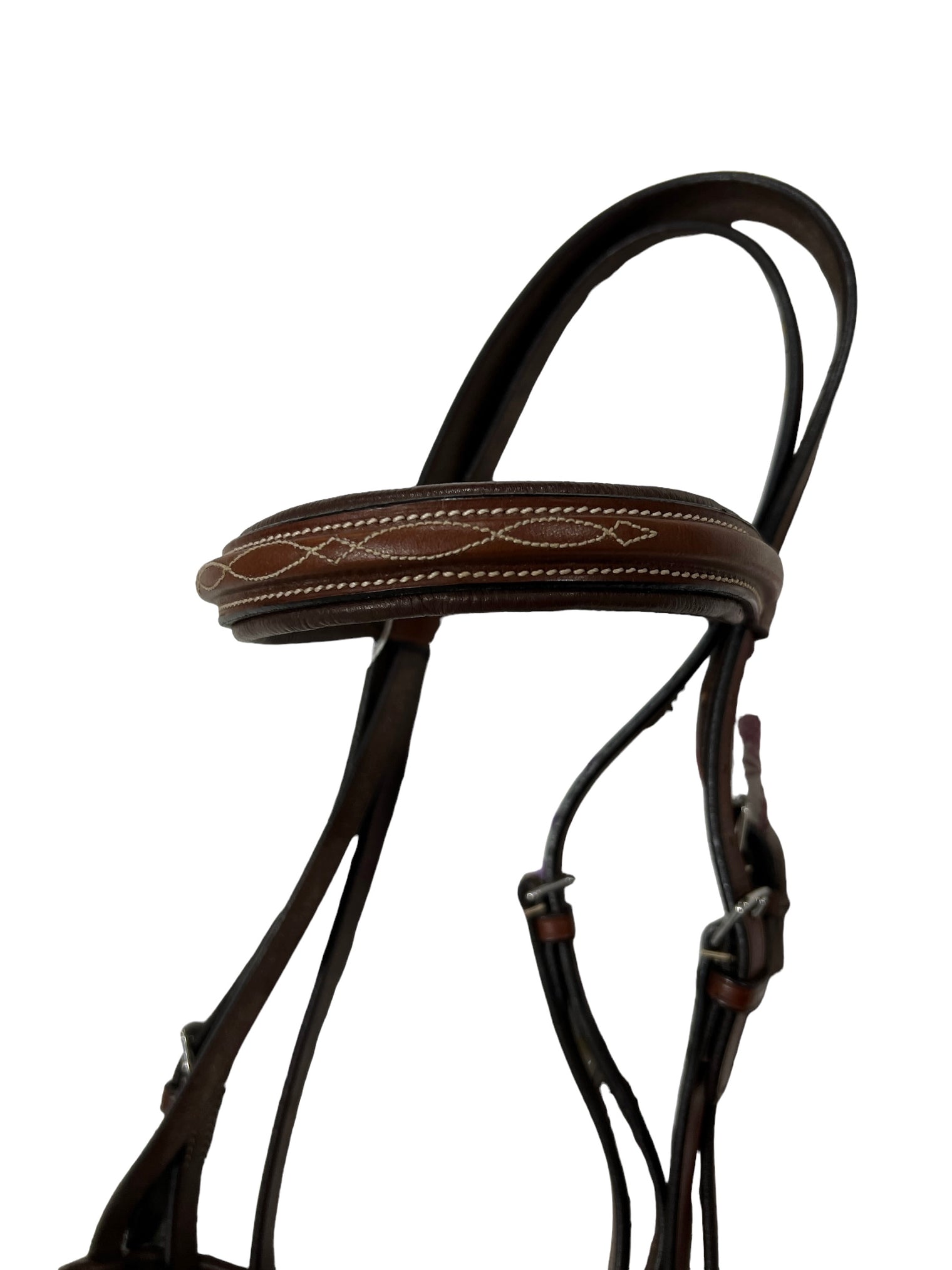 Beval Fancy Stitch Bridle & Reins- Cob Size