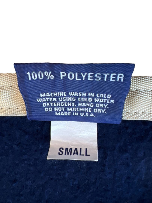 Jacks Coolerfleece Quarter Sheet - Navy Size Small