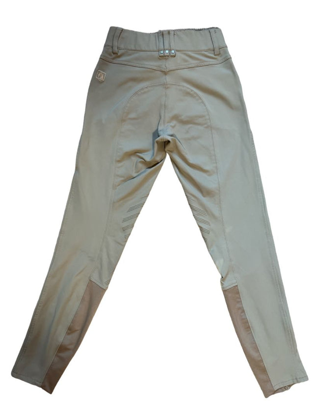 ROMFH Sarafina Knee Grip Breeches Tan Size 22 R