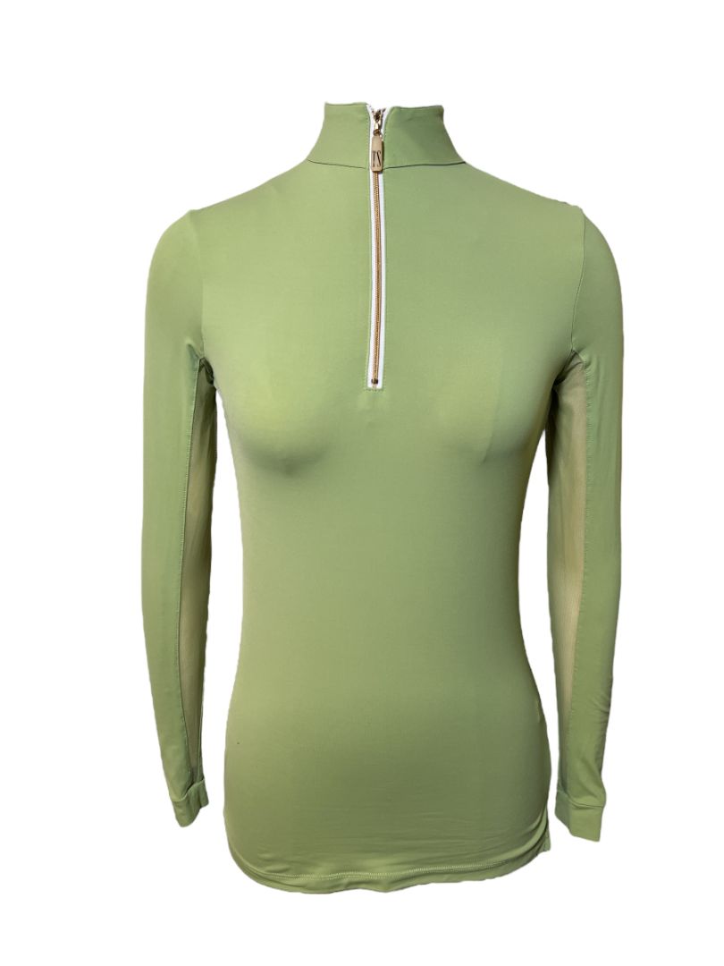 Tailored Sportsman Long Sleeve Women's Training Shirt Green