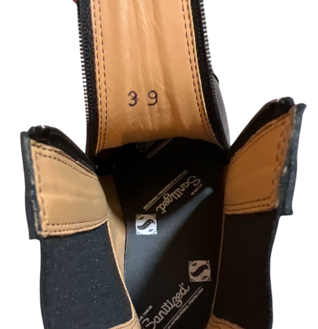 Fabbri B Zip Women's Paddock Boot - Black Size EU 39 (US 8.5) NEW