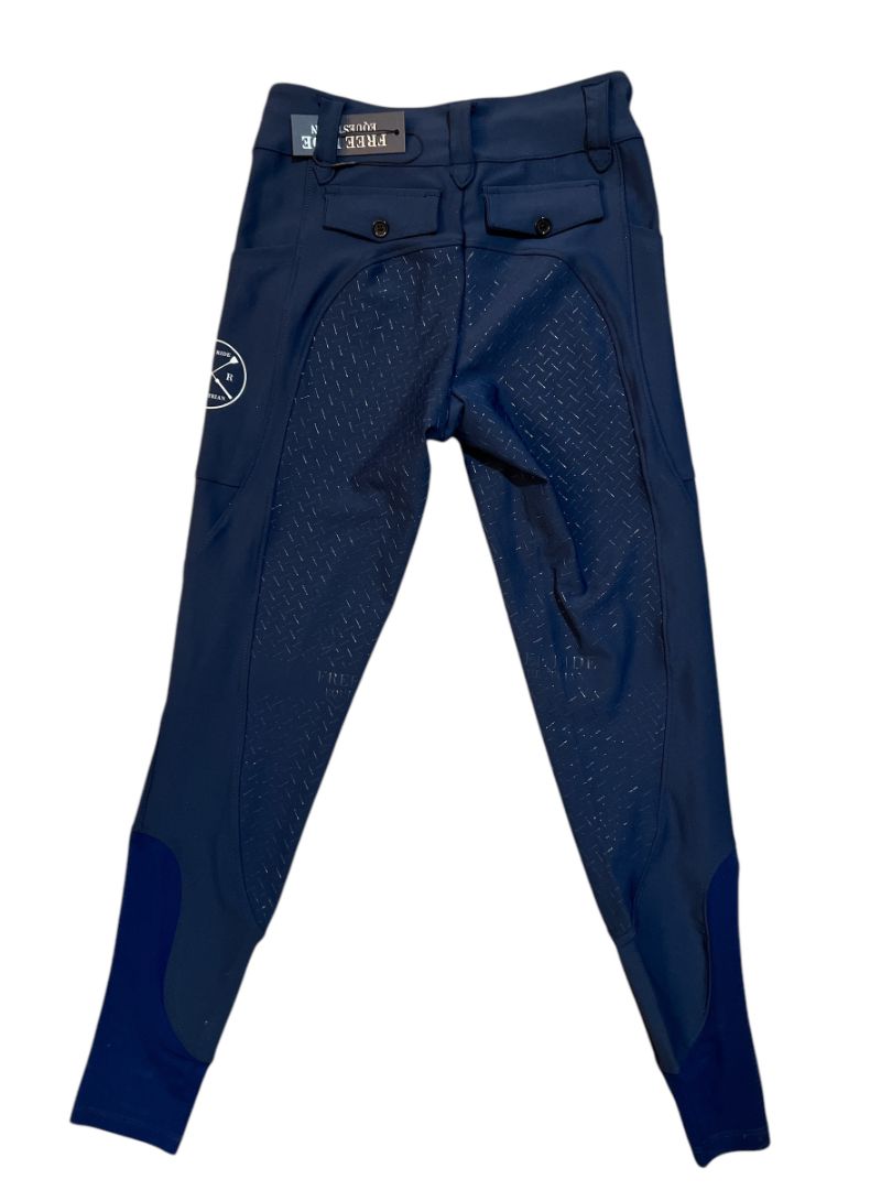 Free Ride Lux Full Seat Zip Up - Navy / Size Extra Small XS NEW