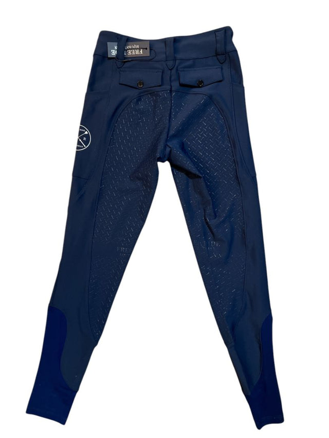 Free Ride Lux Full Seat Zip Up - Navy / Size Extra Small XS NEW