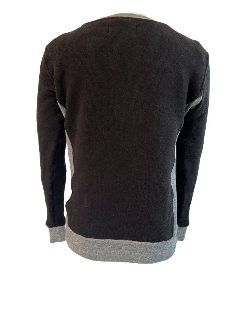 Two Bits Equestrian Women's Logo Sweatshirt - Black & Grey / Size 0 (Small)