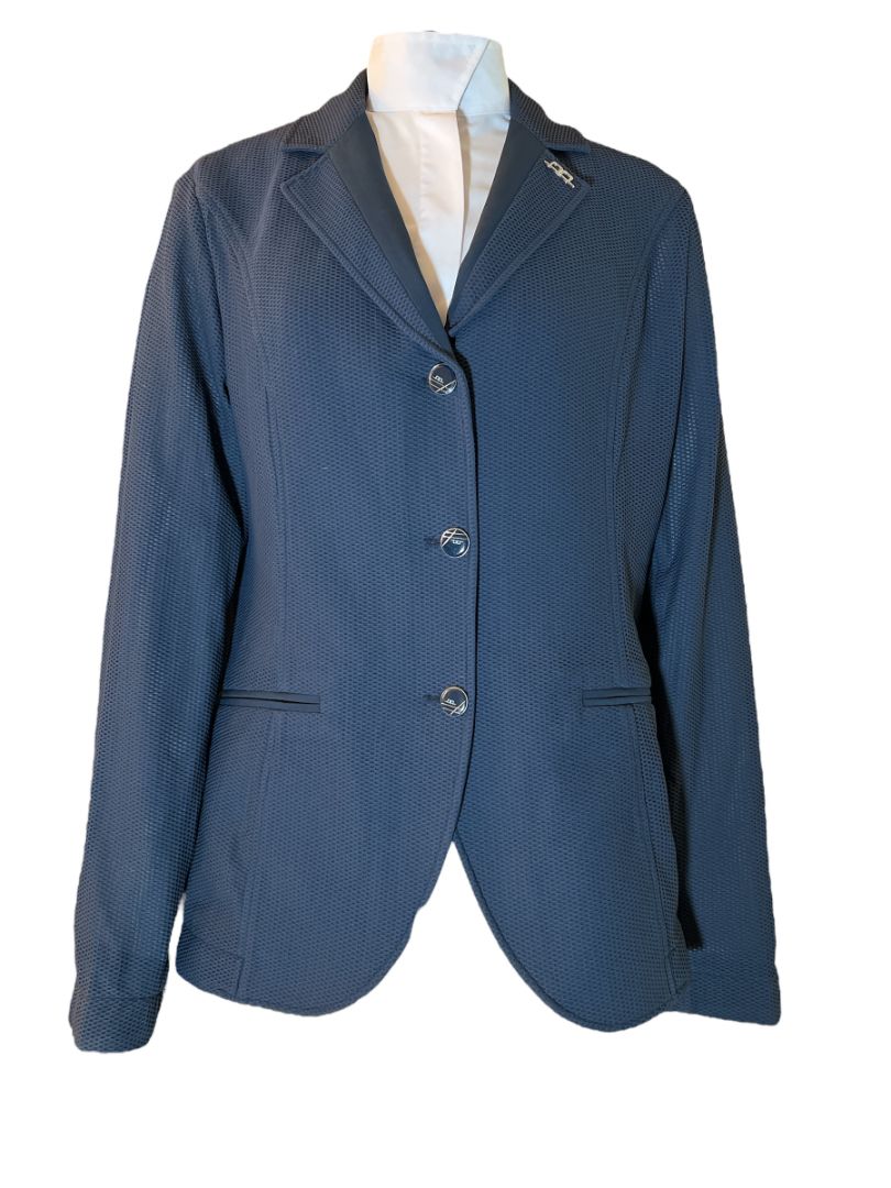 AA Alessandro Albanese Women's Motion Lite Competition Show Jacket - Navy / Size XXL (US14)