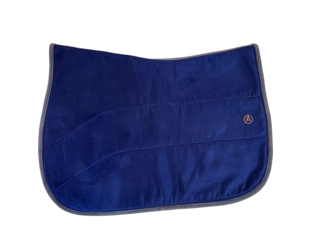 Anatomeq Perfeq Jumper Pad - Navy With Grey Trim / Horse Size