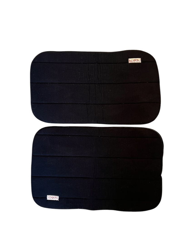 Lettia No Bow Wraps - 1 Pair of 14" /  Black