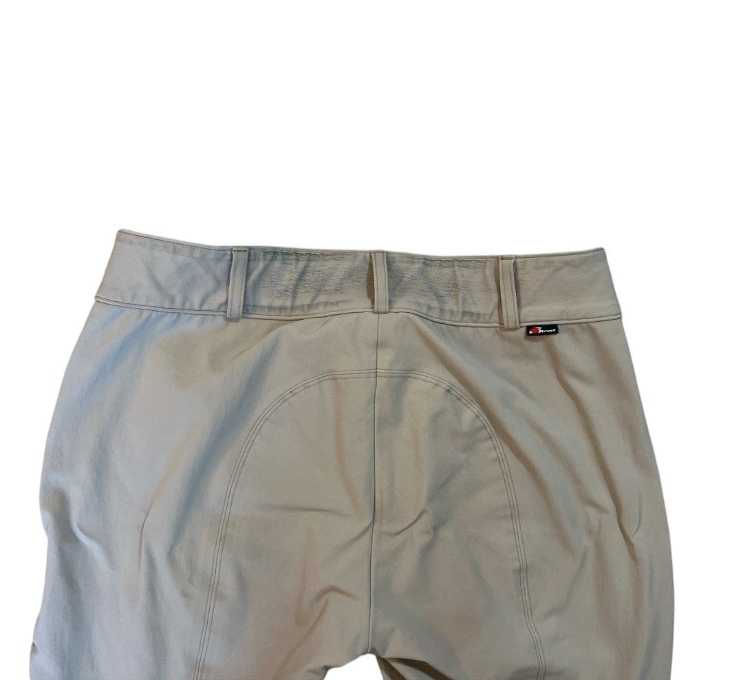 Struck Women's 50 Series Knee Grip Breeches - Beige / Size US 34