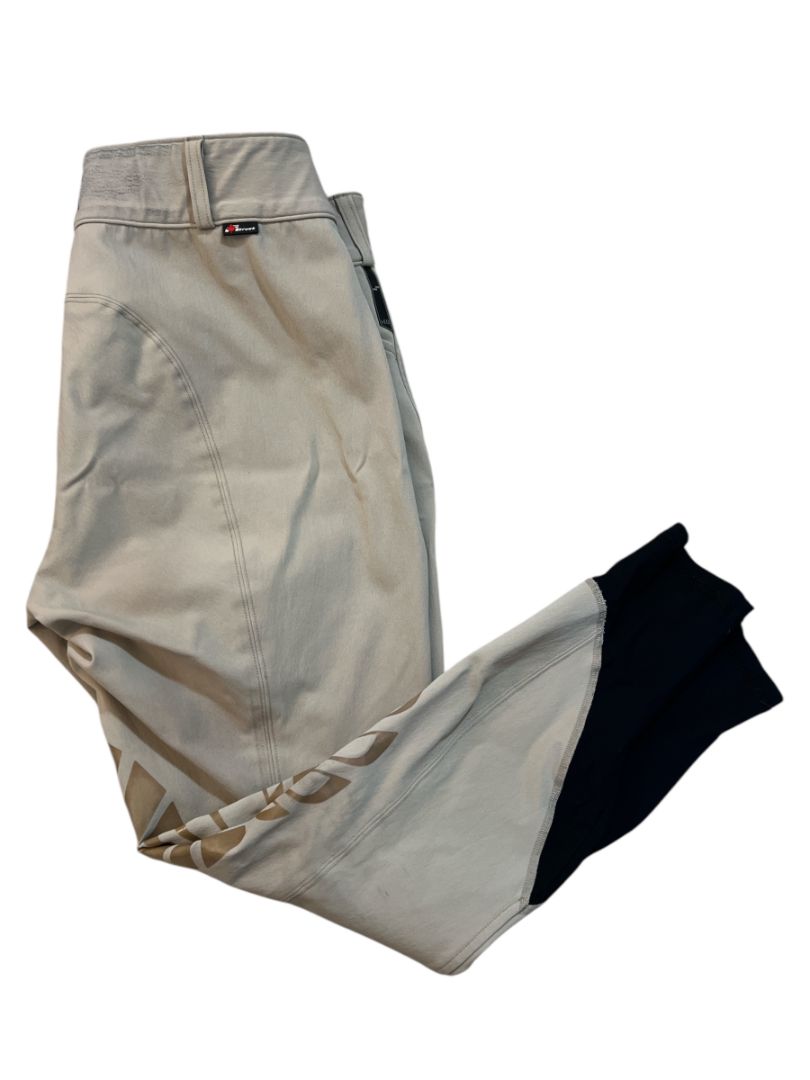 Struck Women's 50 Series Knee Grip Breeches - Beige / Size US 34