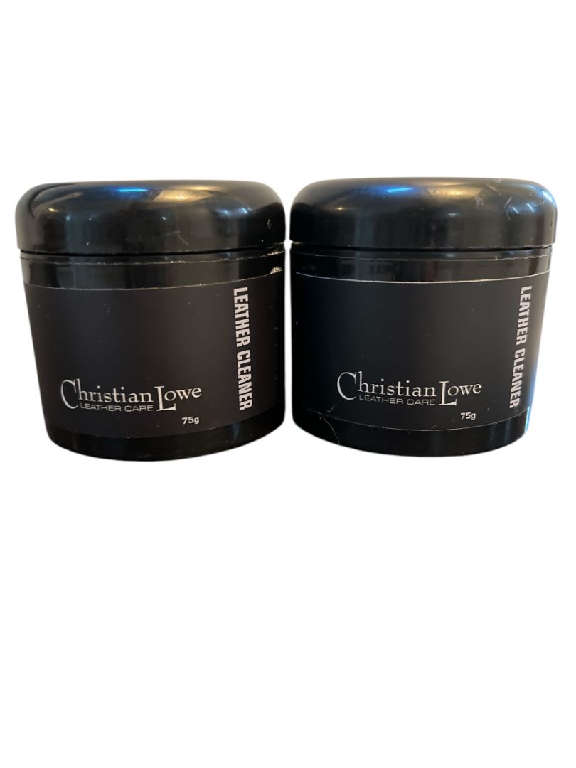 Christian Lowe Leather Cleaner (2 Pack)  NEW