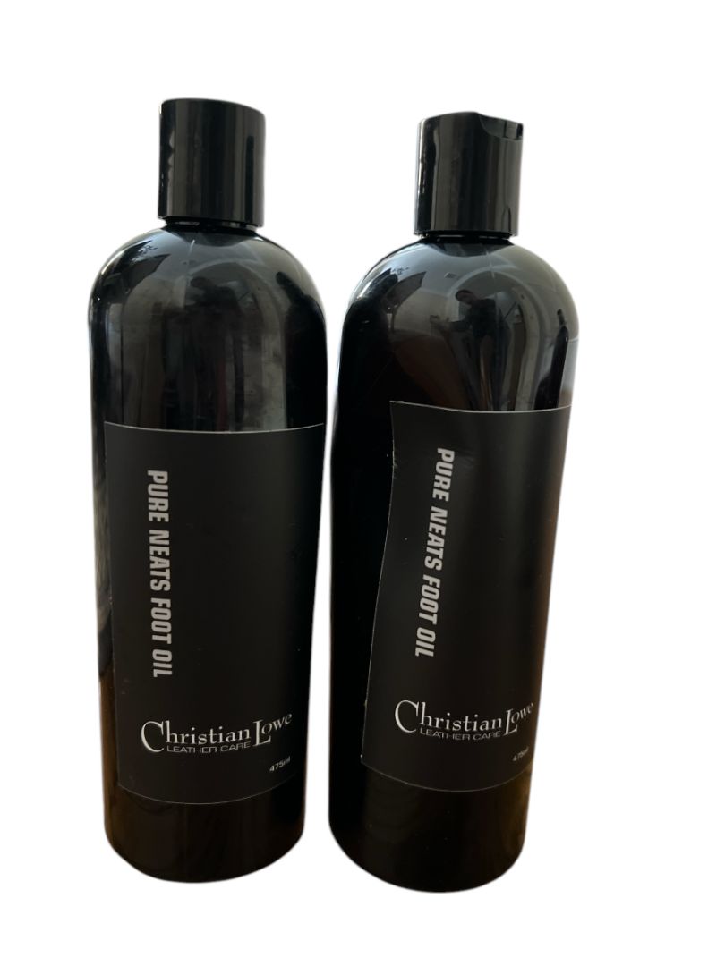 Christian Lowe Pure Neats Foot Oil (2 Pack)  NEW