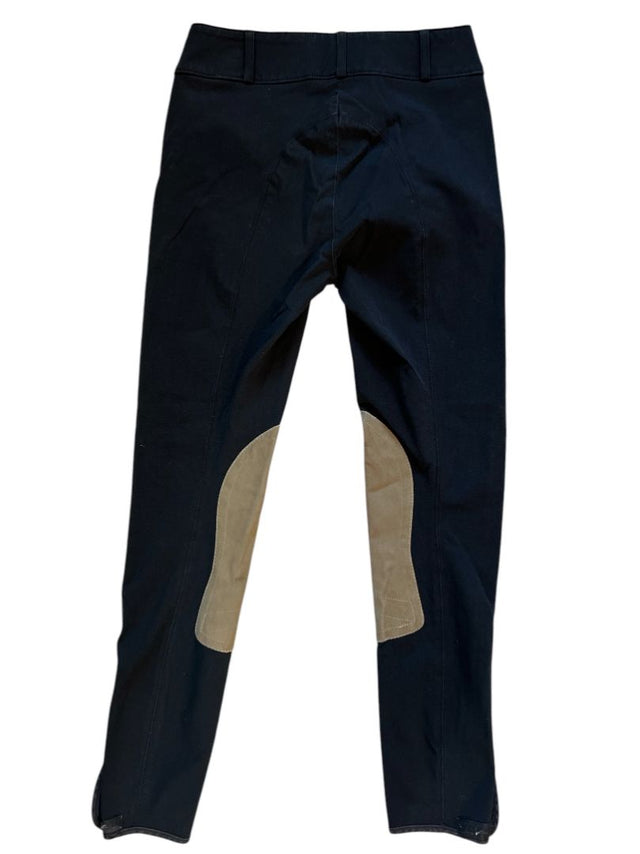 The Tailored Sportsman Trophy Hunter Breeches (style 1976) Black / Tan -  Size 24 Long