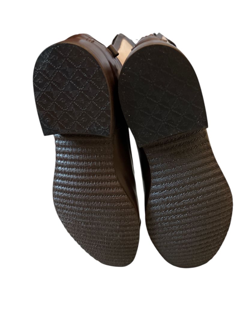 Vogel Bespoke Custom Women's Field Boots - Brown / Toile Canvas - Size 9.5 - H 18" C 13.5"