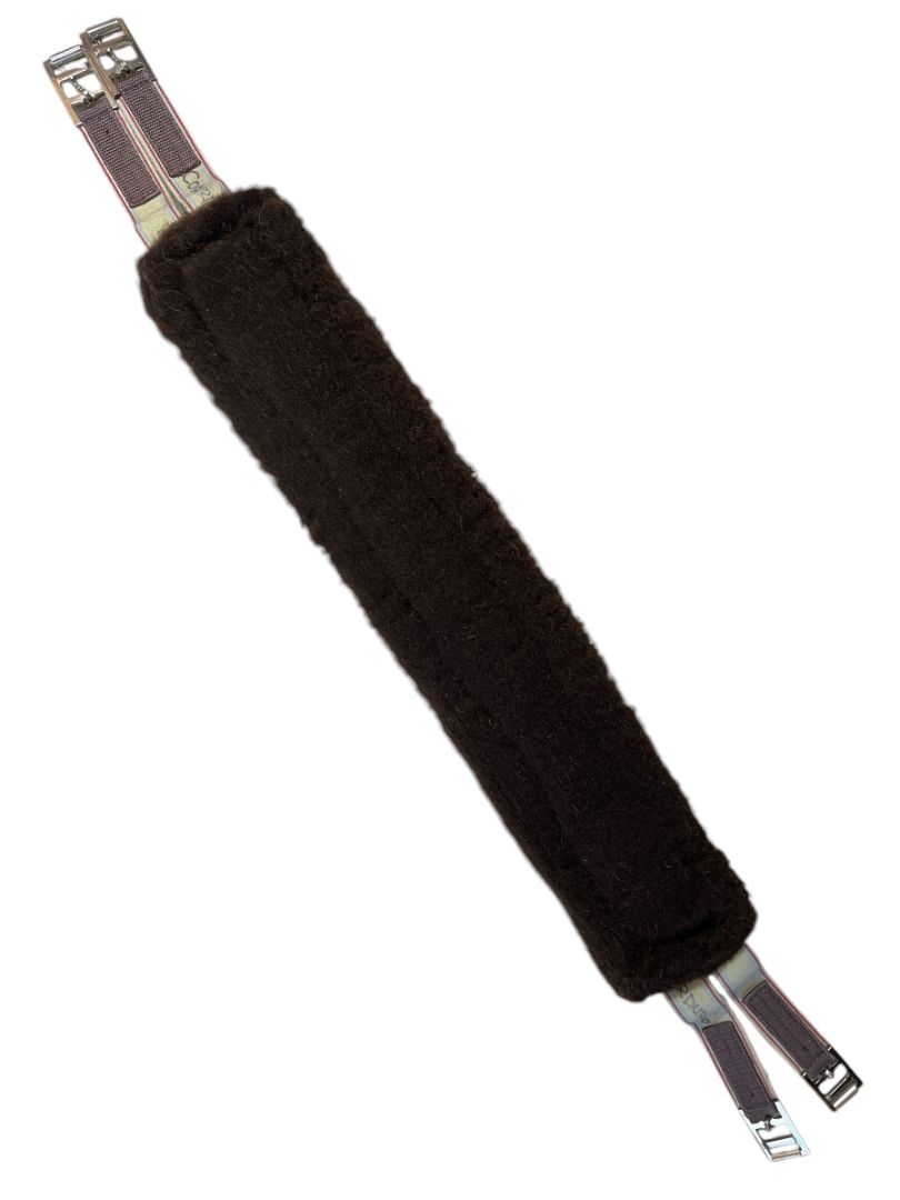 Toklat Fleece English Girth Pony - Brown / Size 42"