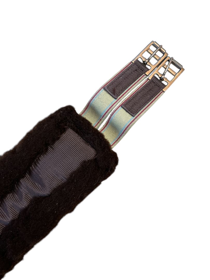 Toklat Fleece English Girth Pony - Brown / Size 42"