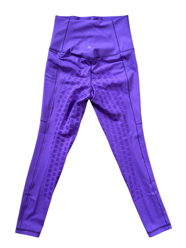 Barn and Beyond Equestrian The Finn Full Grip Seat Legging Breeches - Lilac Purple / Size XS  NEW