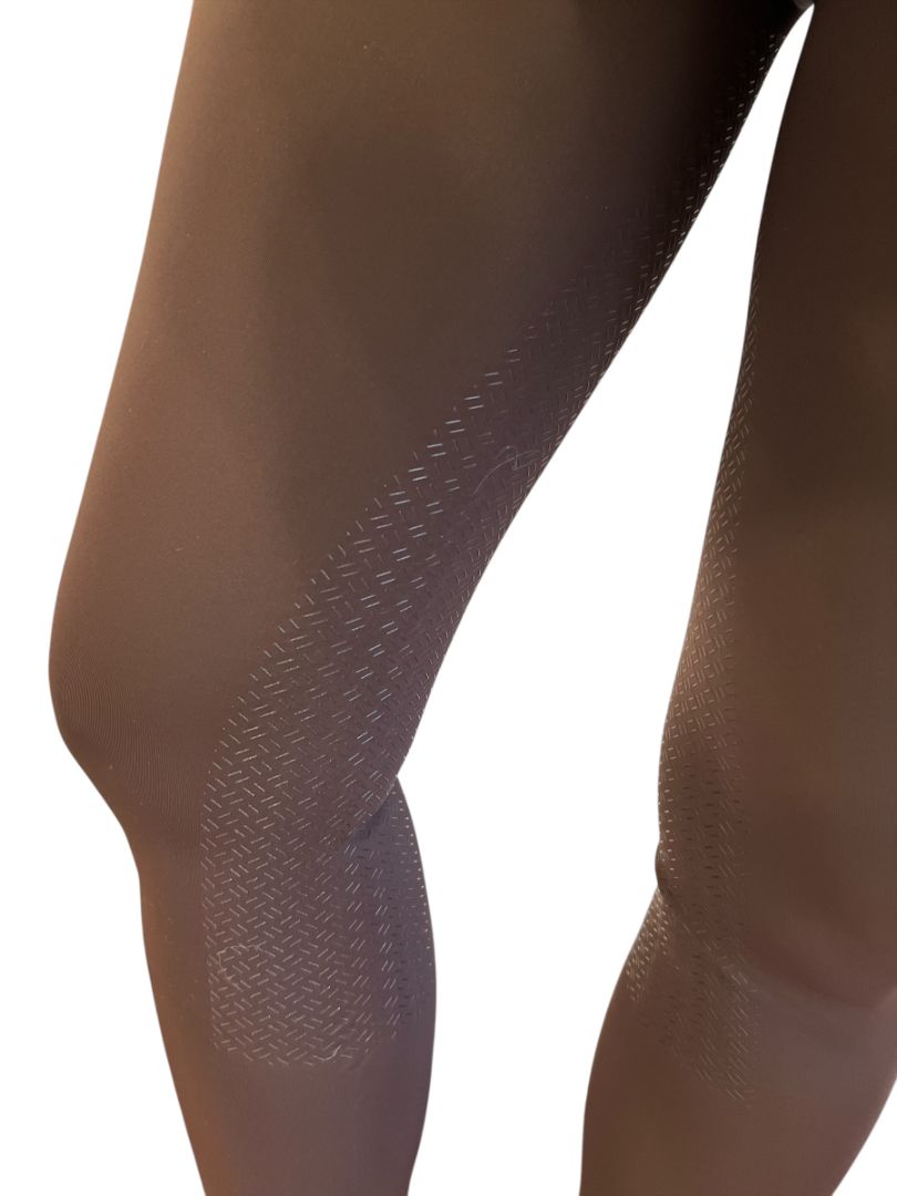 Kingsland Katinka Full Grip Seat Legging Breeches Tights - Brown / Size XS NEW