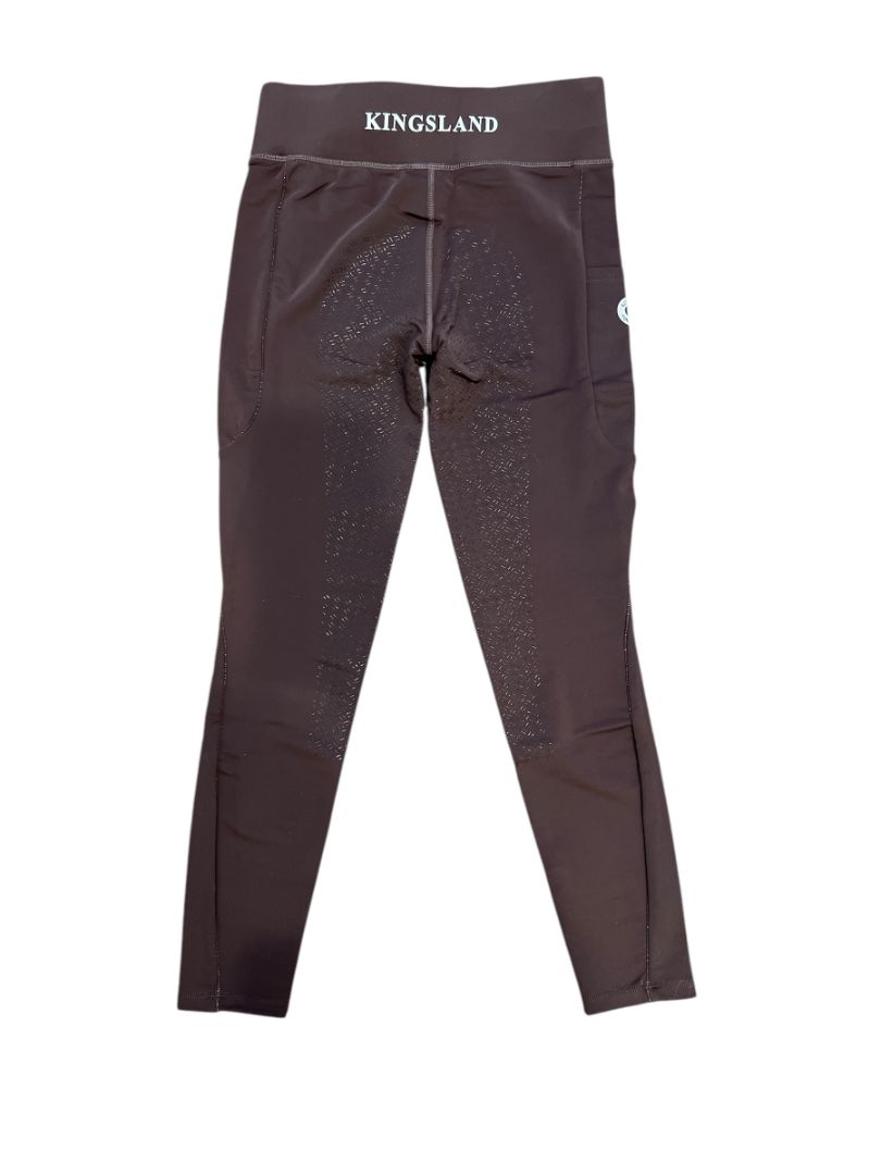 Kingsland Katinka Full Grip Seat Legging Breeches Tights - Brown / Size XS NEW