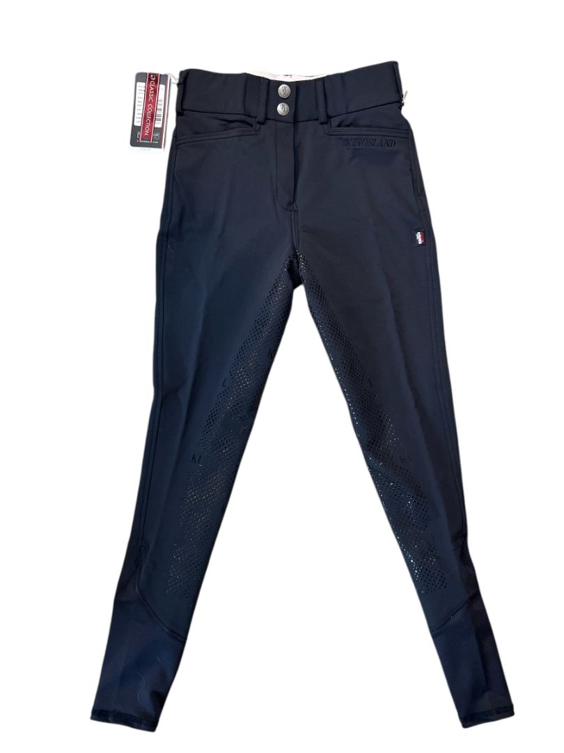 Kingsland Women's Classic Collection KLkadi Knee Grip Riding Breeches - Navy / Size 34 (US 24) NEW