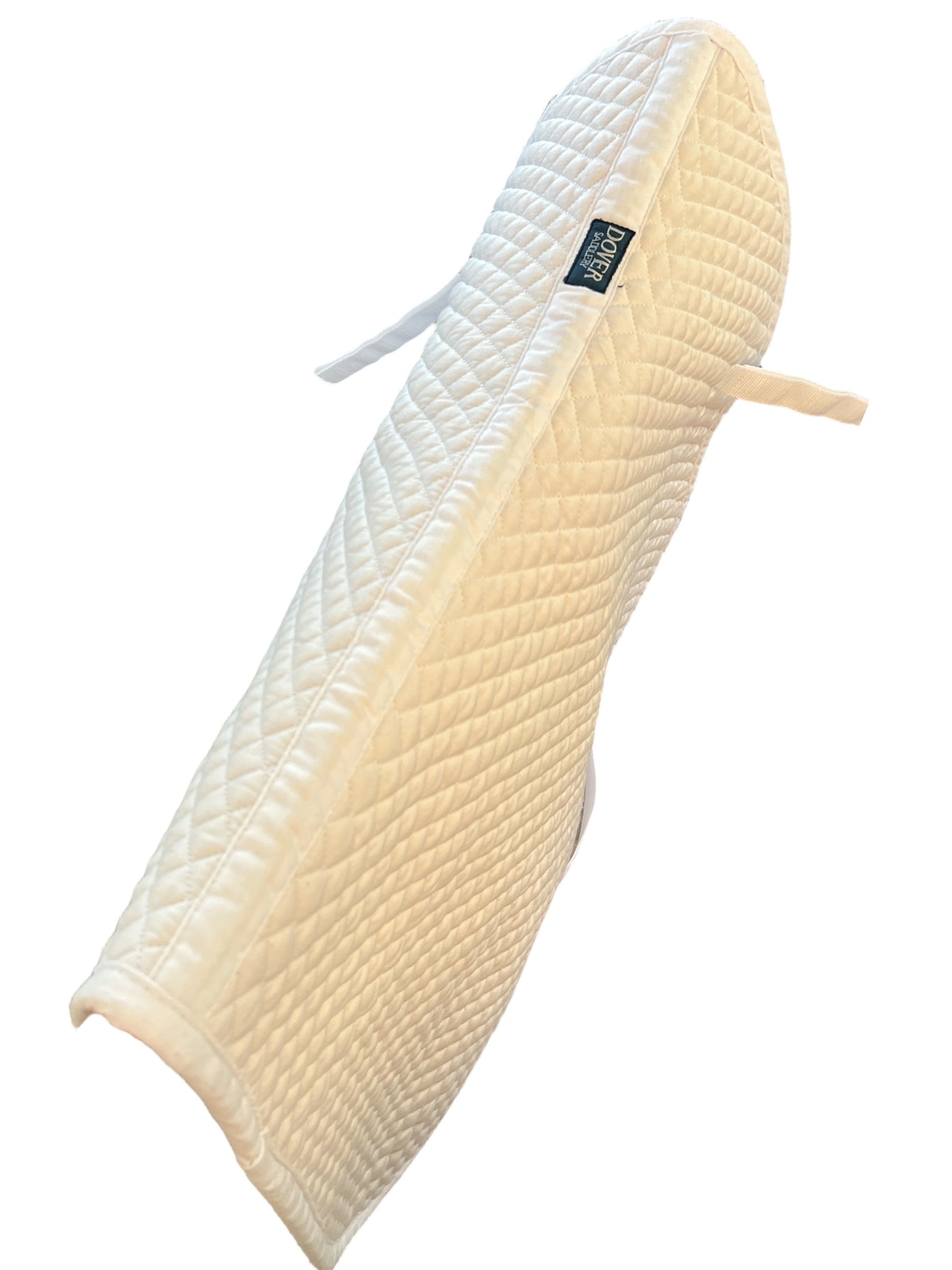 Dover Saddlery Quilted Cotton Dressage Pad - White