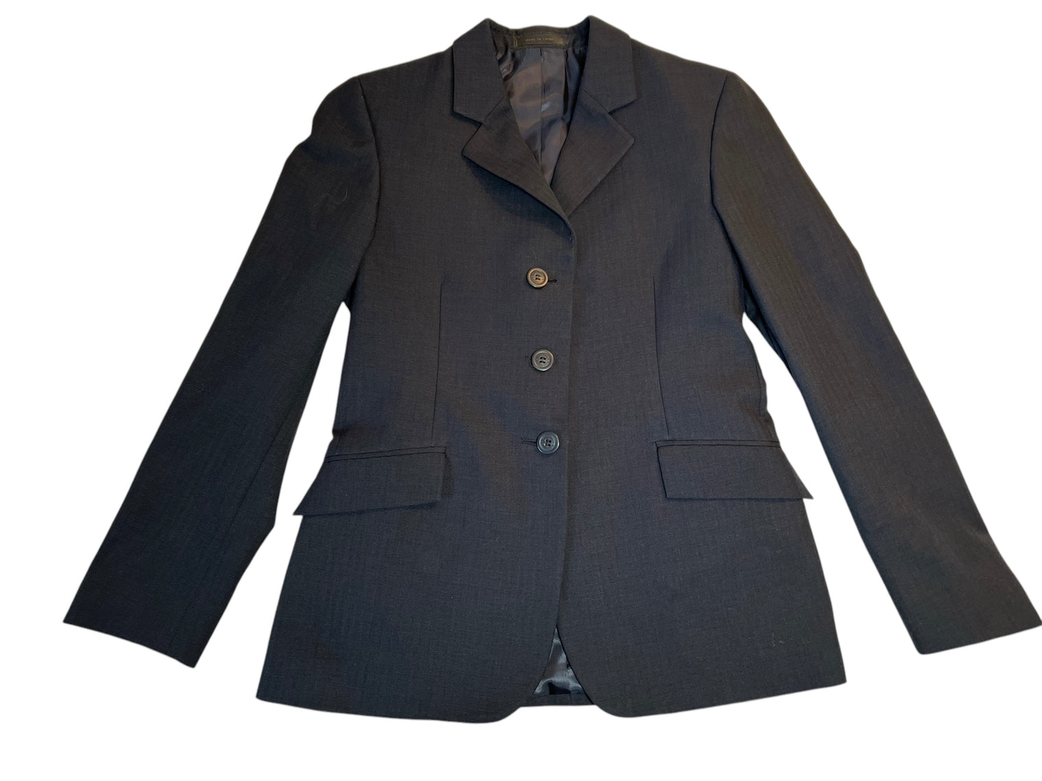 RJ Classics Girls Youth Hampton Show Coat - Navy / Size 16 R