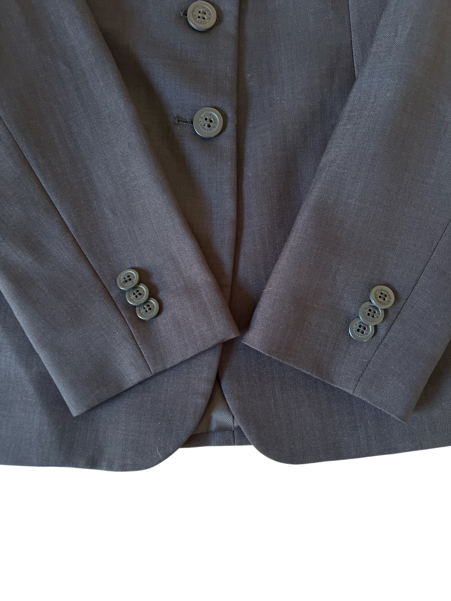 RJ Classics Girls Youth Hampton Show Coat - Navy / Size 16 R