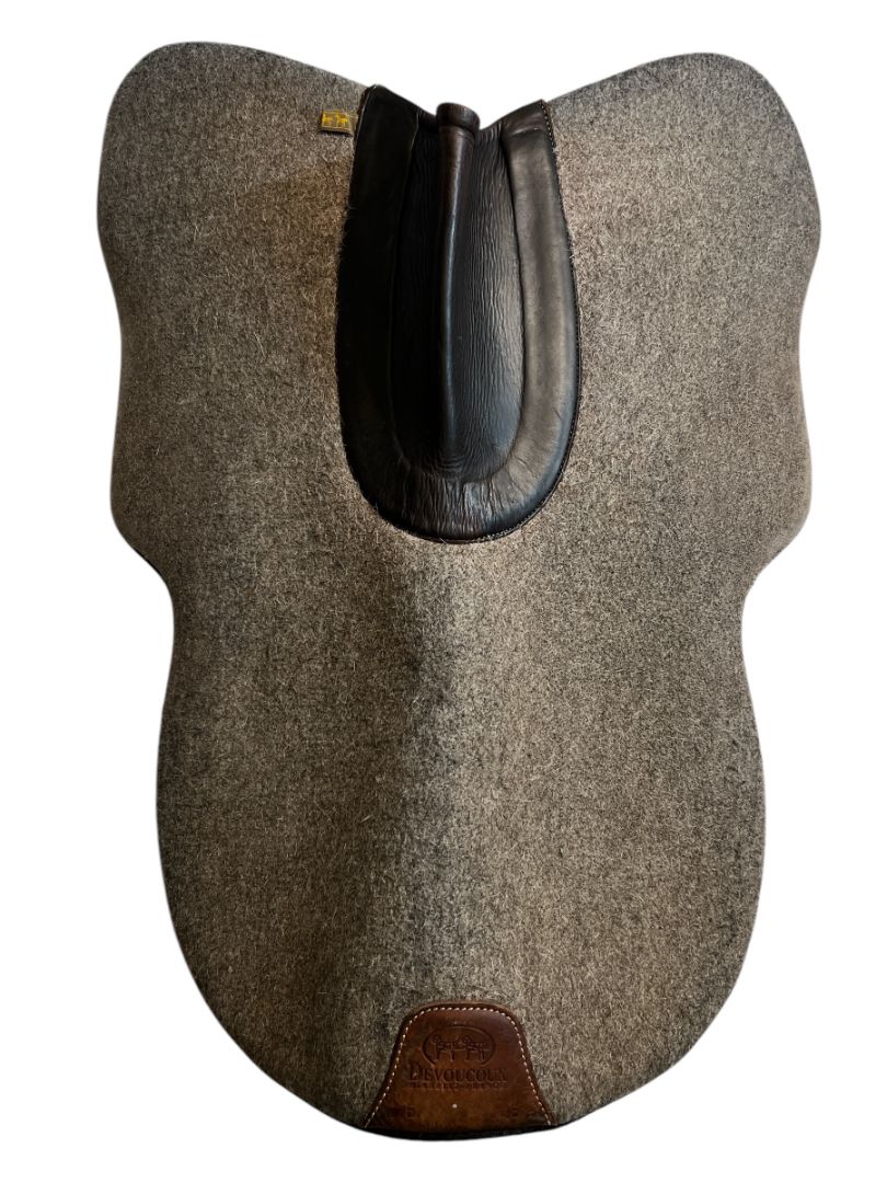 Devoucoux Felt pressure distribution pad / Saddle Size Medium (17.5"/18")