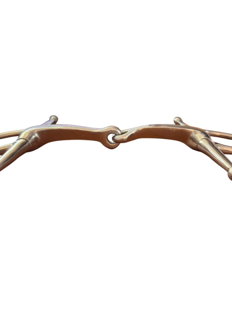 Triangle Mouth Full Cheek Snaffle Bit / Size 5"