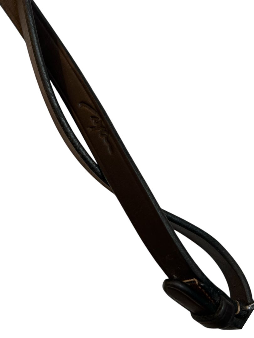 Dy'on Rubber Reins - Brown Full/Horse Size