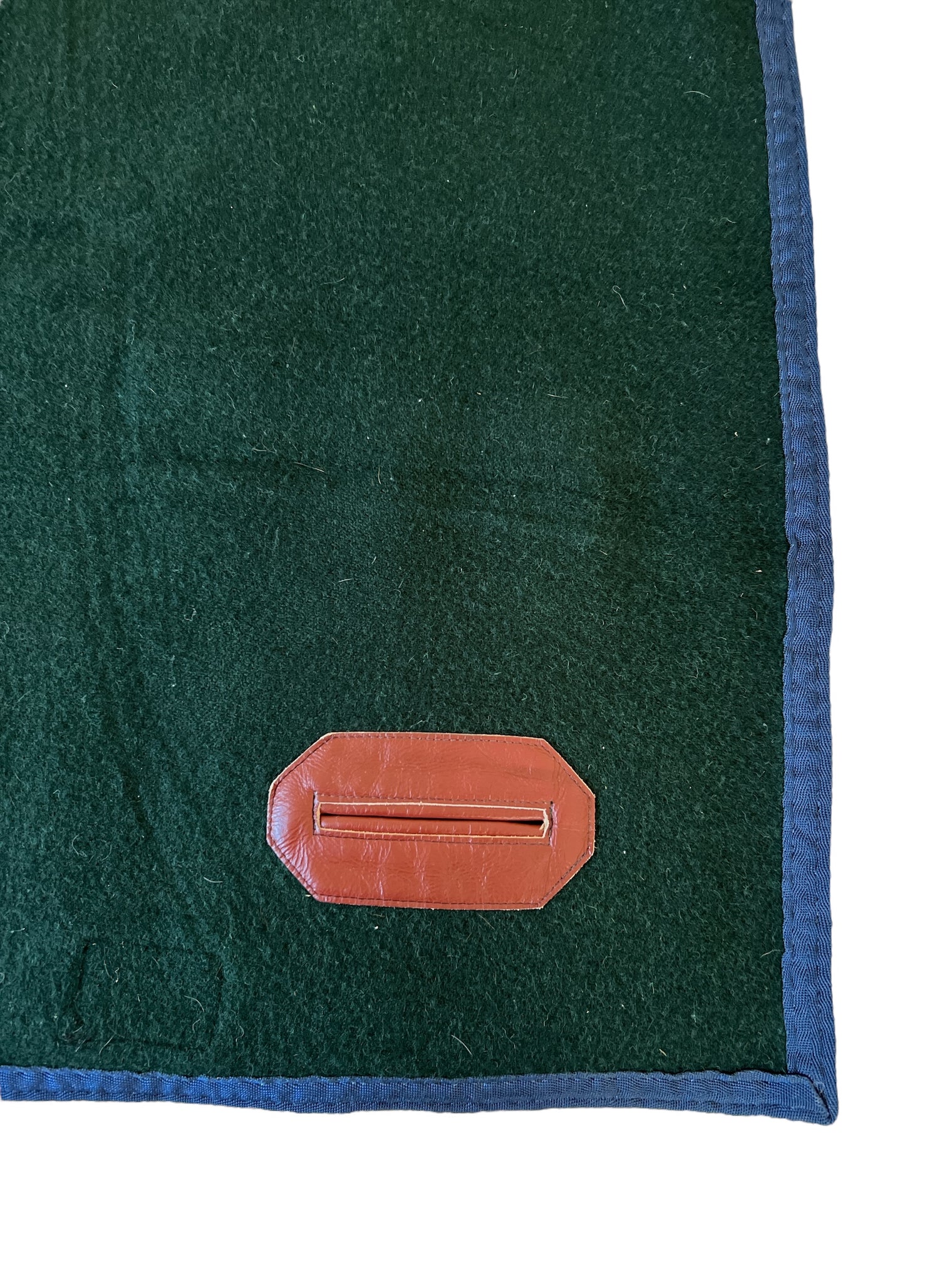 Triple Crown Custom Wool Quarter Sheet - Size 82" / Hunter Green