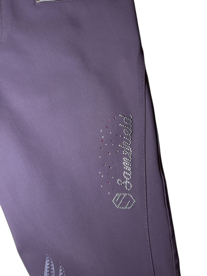 Samshield Women's Sandra Knee Grip Breeches - Plum / Size FR 34 (US 24)