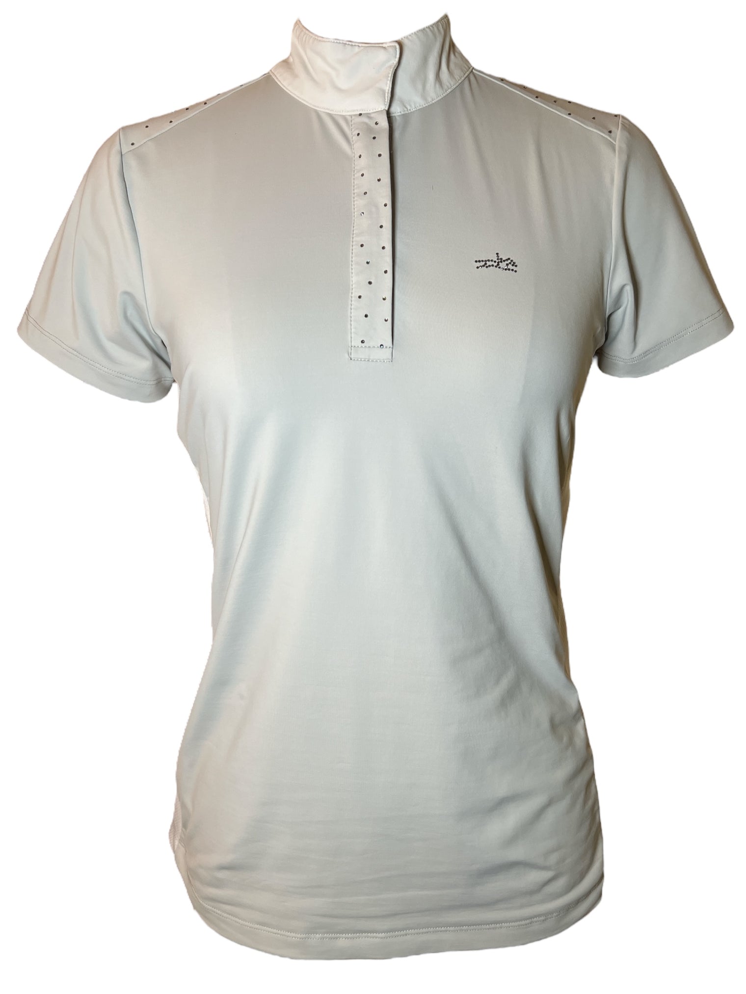 Schockemohle Women's Aylin Style Show Shirt - Silver Grey / Size Small