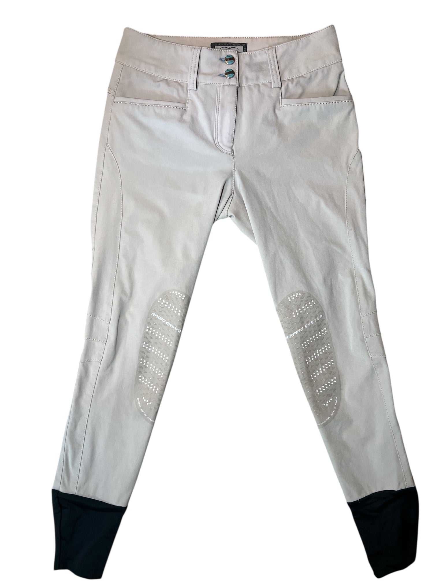 Animo Naspre Women's Knee Grip Breeches -  Calla Tan / Size IT40 (US26)
