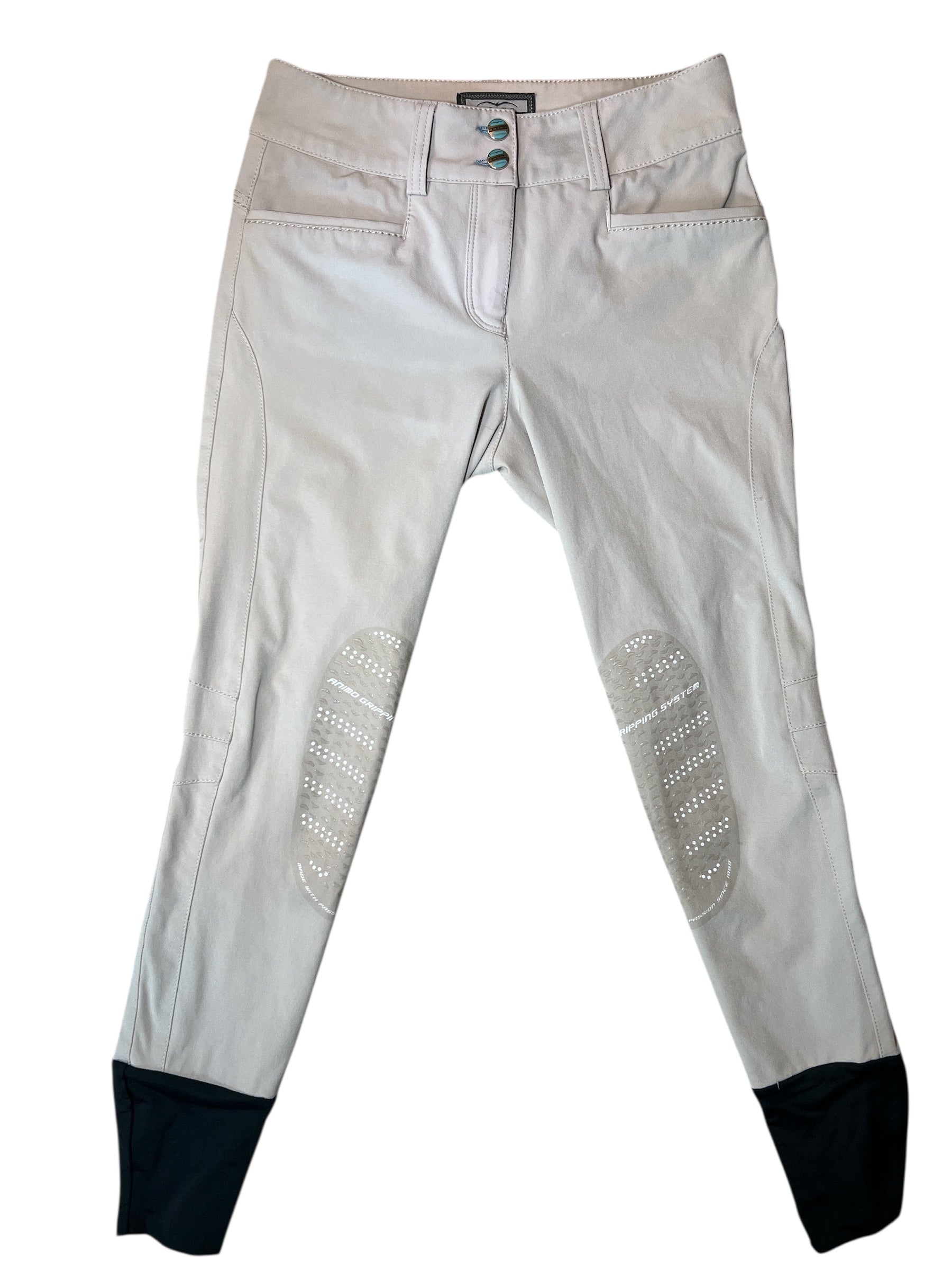Animo Naspre Women's Knee Grip Breeches - Calla Tan / Size IT40 (US26)