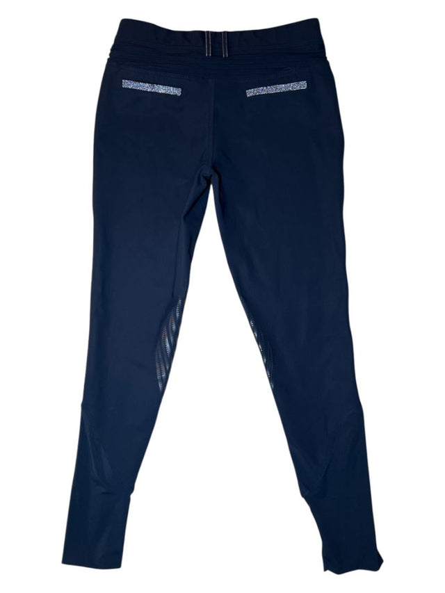 Samshield Women's Adele Knee Grip Breeches - Navy Blue / Size FR 36 (US 26)