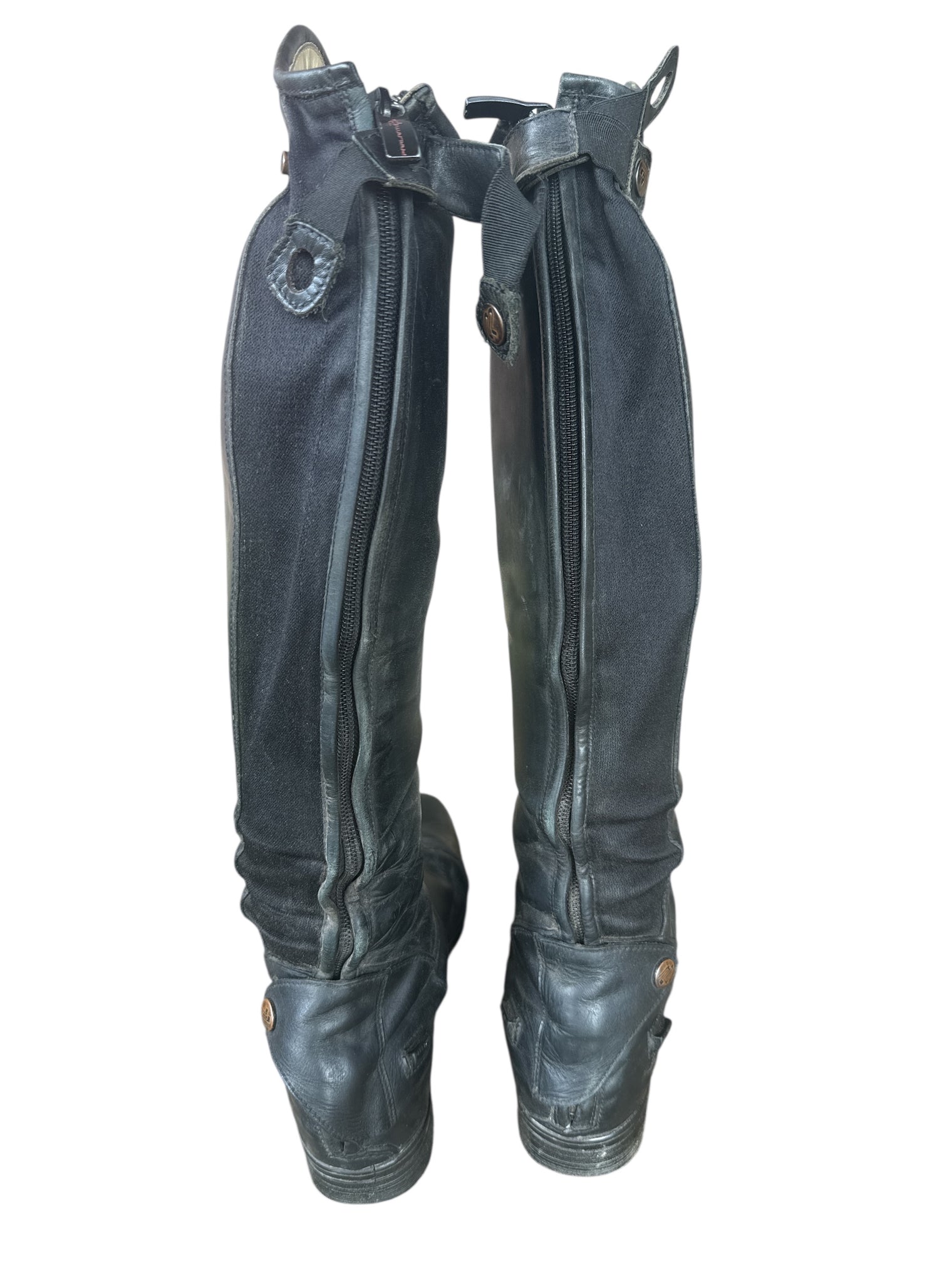 Parlanti Denver Tall Dress Boots - Black / Size 38 MH