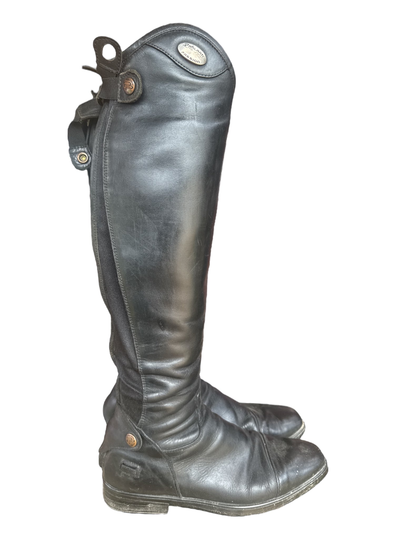 Parlanti Denver Tall Dress Boots - Black / Size 38 MH