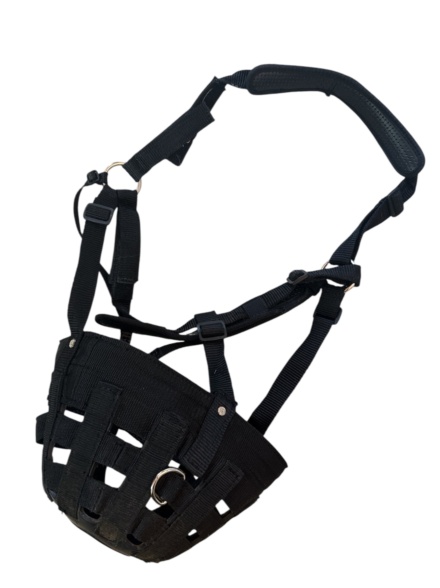 Tough One Deluxe Easy Breathe V Muzzle - Horse Size