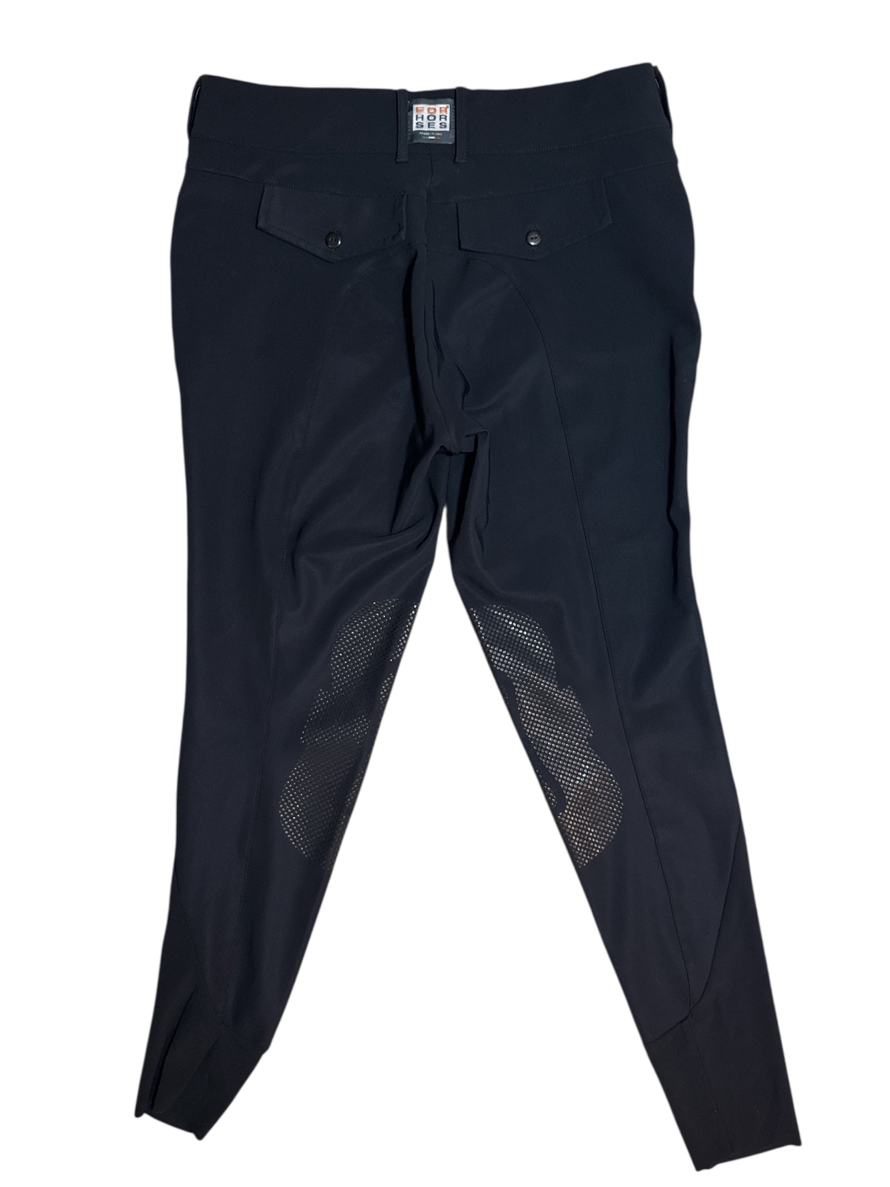 For Horses Ennie Ultra Move Breeches - Black / Size IT 46