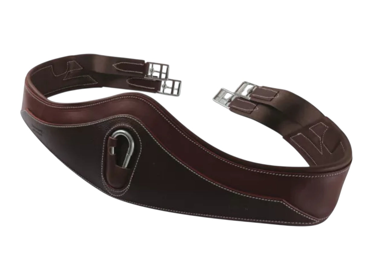 Devoucoux Allure Girth Snap Hook - Size 52" / Havana Brown