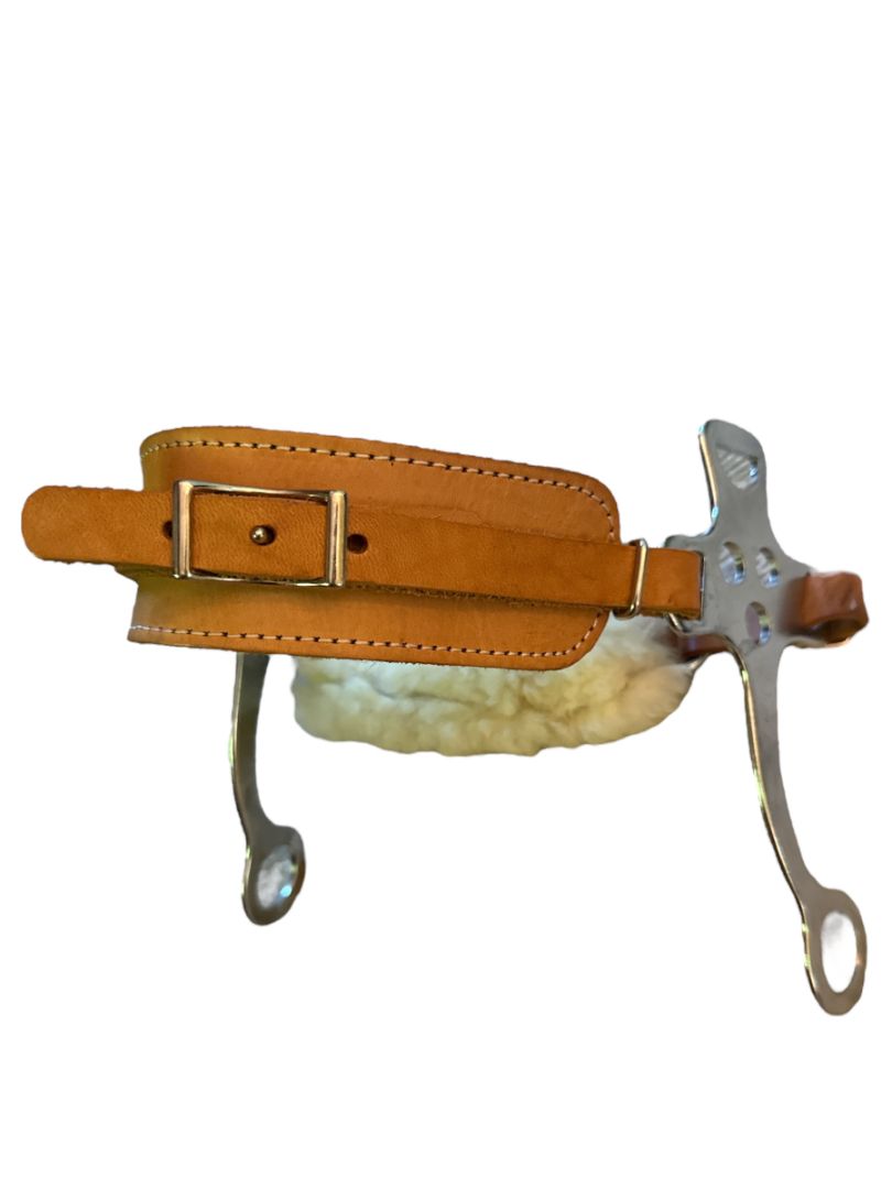 Fleece Nose Hackamore Bit - Horse Size  NEW